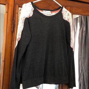 Jolt long sleeve lacy top 😍